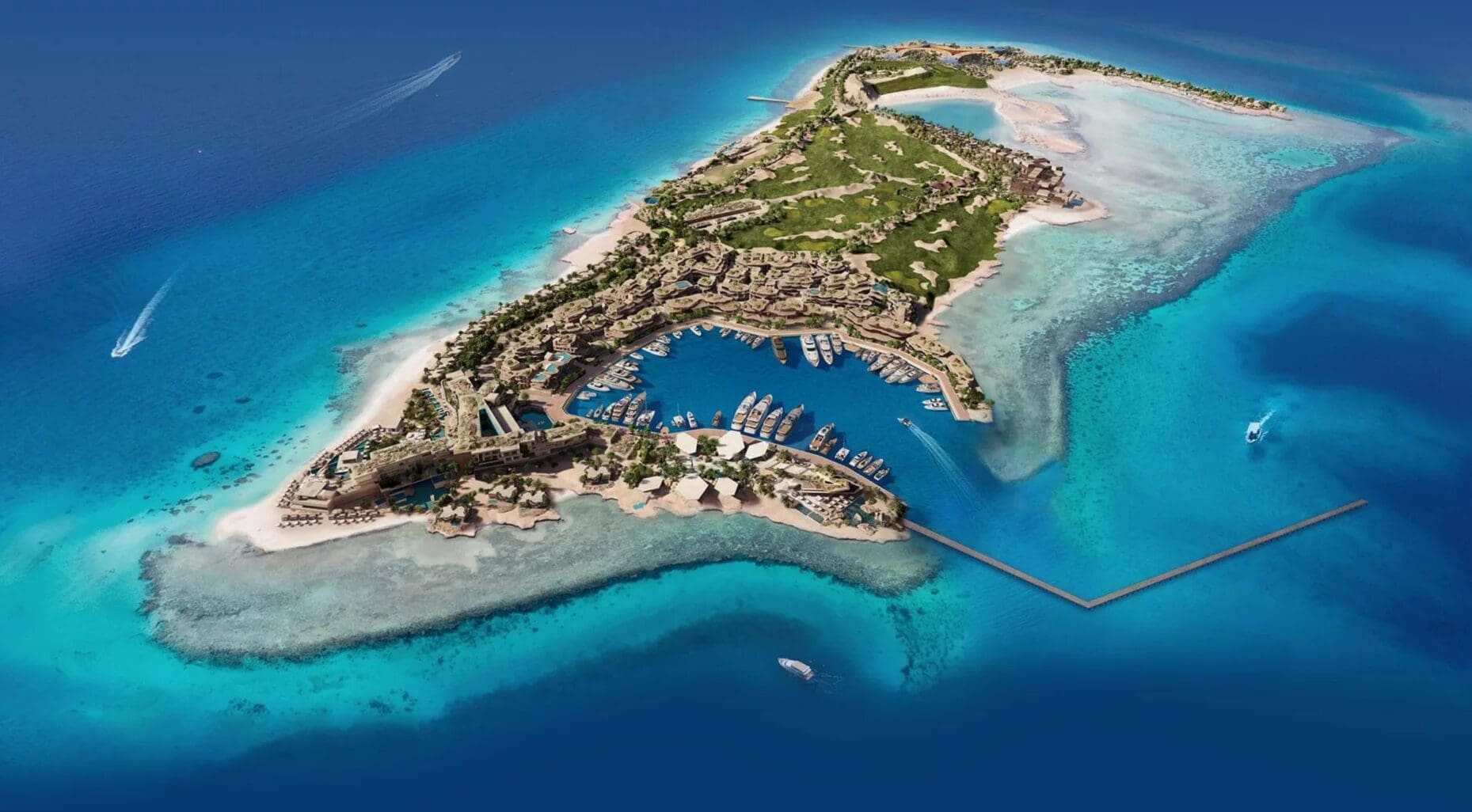 Arábia Saudita Inaugura Ilha no Mar Vermelho: Um Novo Destino Turístico